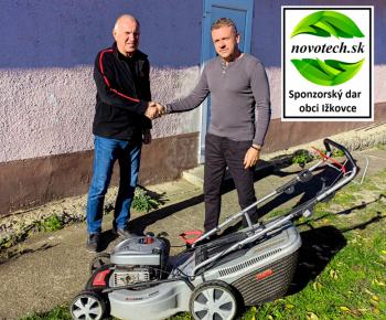 Sponzorský dar obci Ižkovce - Támogatói ajándék Iske Községnek