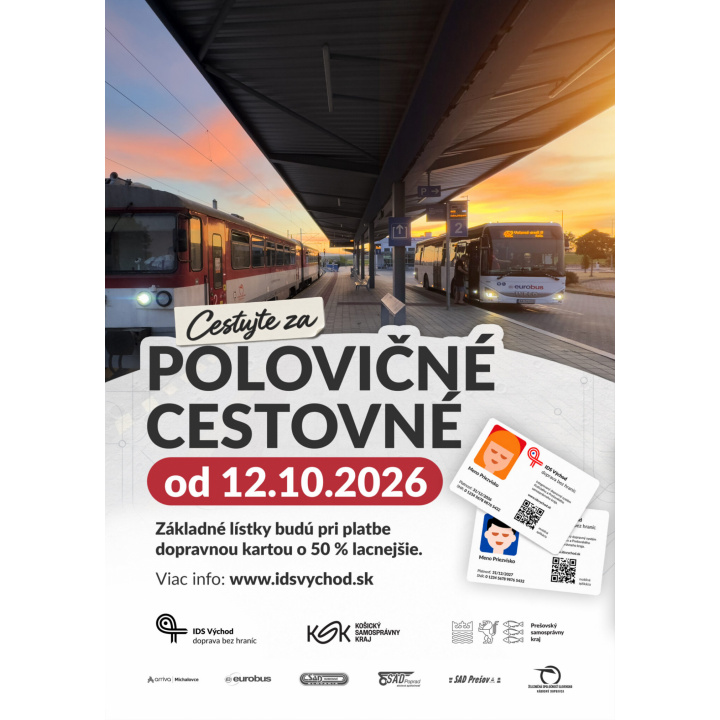 Polovičné cestovné